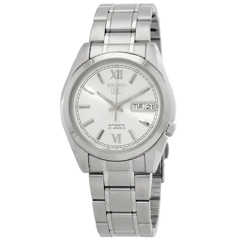 Seiko Series 5 Automatic Silver Dial Mens Watch SNKL51 SNKL51K1
