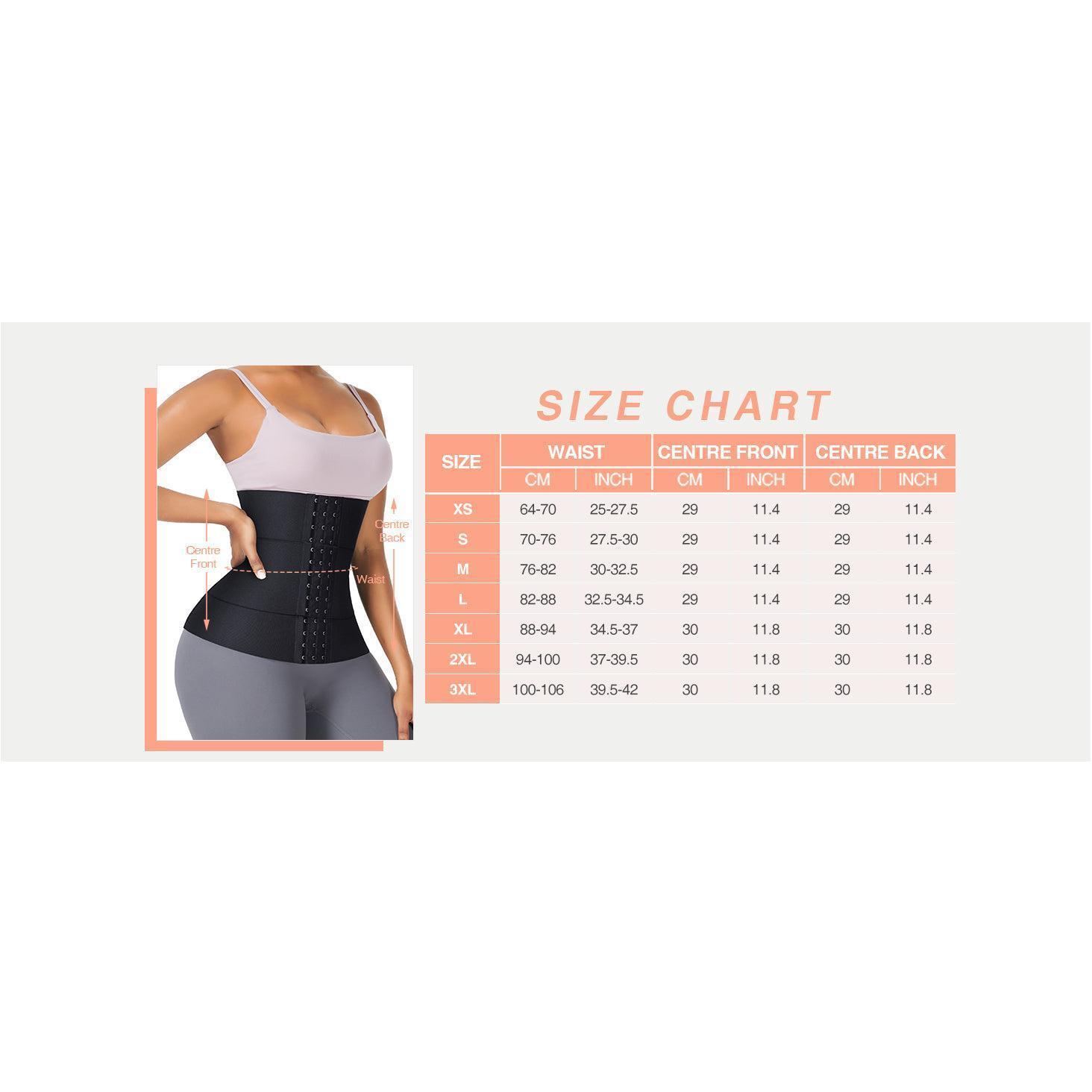 FeelinGirl for Women Seamless Corset Underbust Waist Cincher Sport Girdle Shapewear Womenswear
