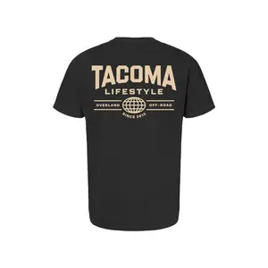 Tacoma Lifestyle Black Globe Shirt