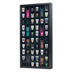 Shot Glass Display Case for Collectibles