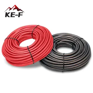 KE-F 12 Gauge CCA Wire (50ft Black+50FT Red) - 12AWG Silicon Soft Automotive Power/Ground Cable for Car Audio Battery, Marine, Welding, Electrical Audio Wiring for Speaker Amp 12V Low Voltage