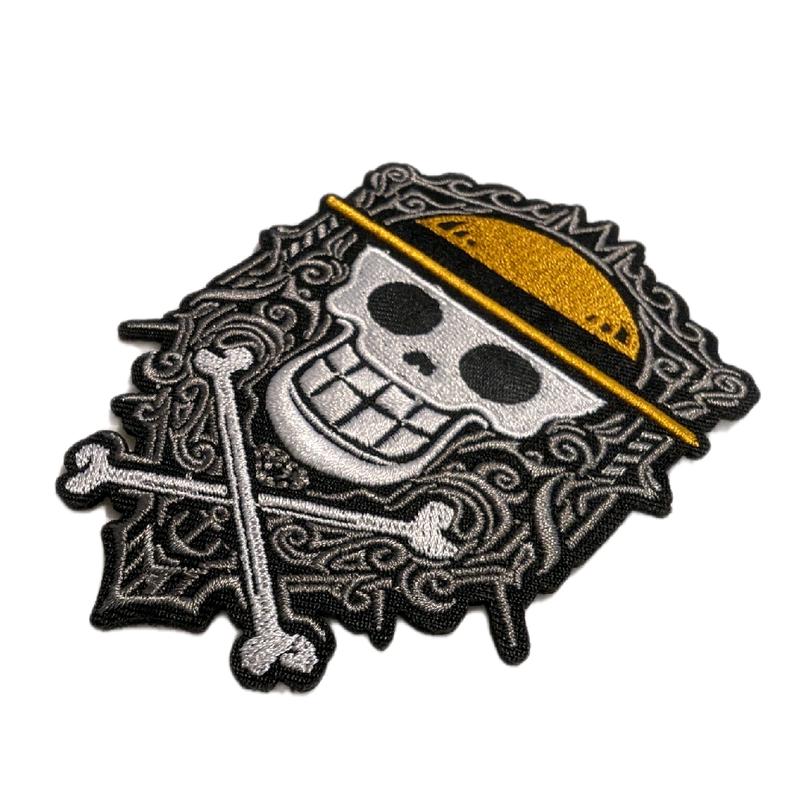 One Piece anime iron on patch 3 inches by 4 1/2 inches