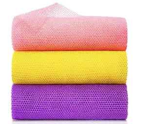 African Net Sponge African Exfoliating Net African Bath Sponge African Scrubbing Long Net Rag African Wash Net Shower Body Scrubber