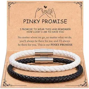 Valentines Day Birthday Gifts for Couples Matching Bracelet Love Gifts for Boyfriend Girlfriend（No card ）