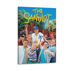 The Sandlot Poster for Bedroom Aesthetic Canvas Wall Art Living Room Posters Painting Picture Print Modern Family Decor Artist Bathroom Poster