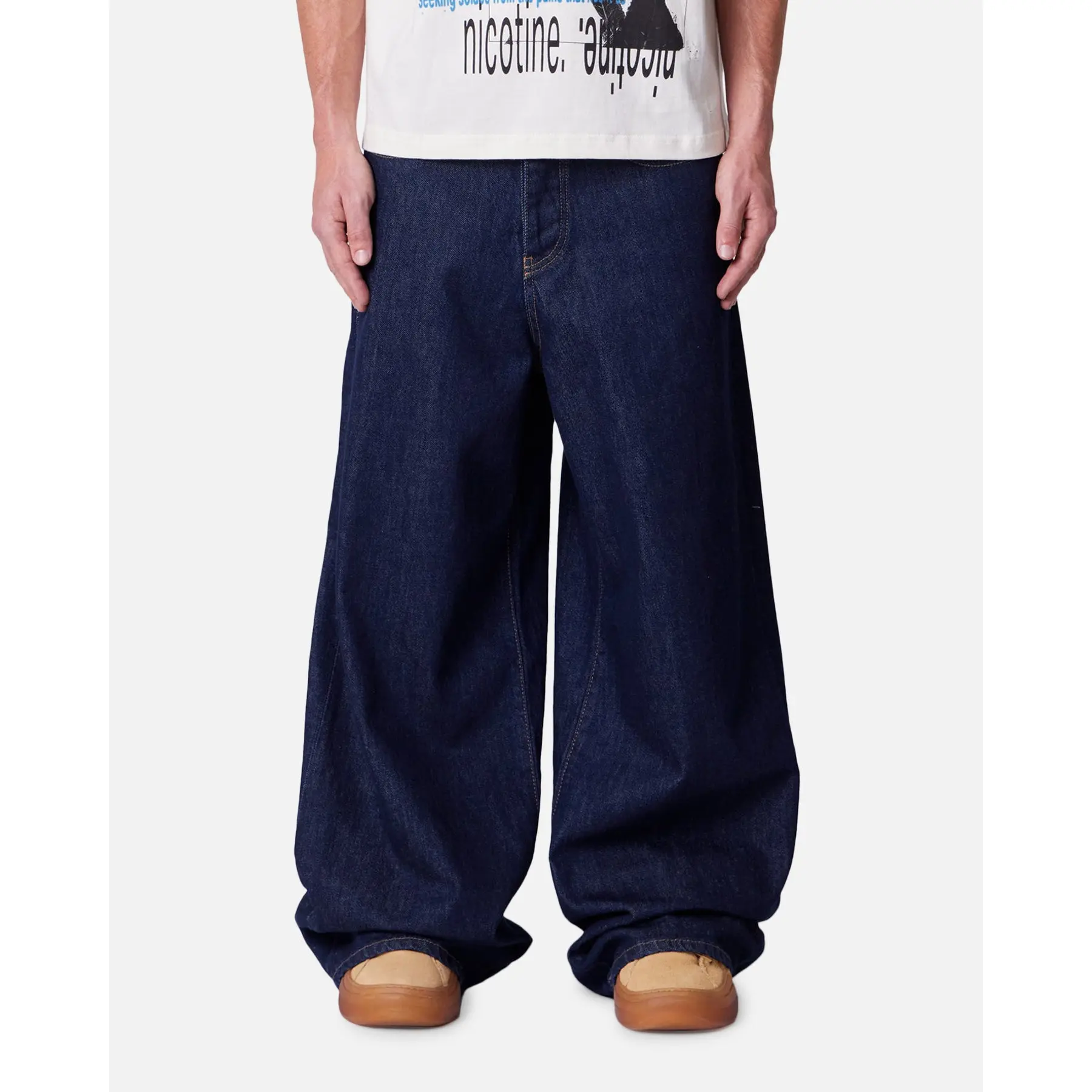 MNML Rave Raw Jeans Rinse Indigo