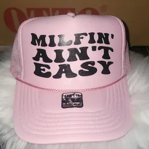 milfin' aint easy trucker hat