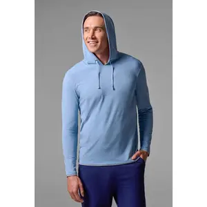 Men's Oasis Pullover Hoodie | Light Blue Heather