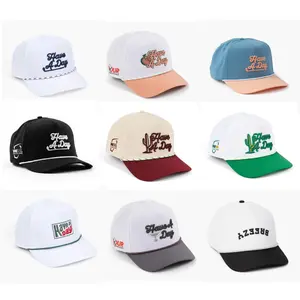 Full Collection Breezy Golf "Have A Day" Limited Edition Summer Rope Hat - Phoenix Open x Tour Championship Collab - Adjustable Snapback Cap for Men & Women - Cotton Polyester Blend - Breathable & Lightweight - Multiple Designs & Color Options