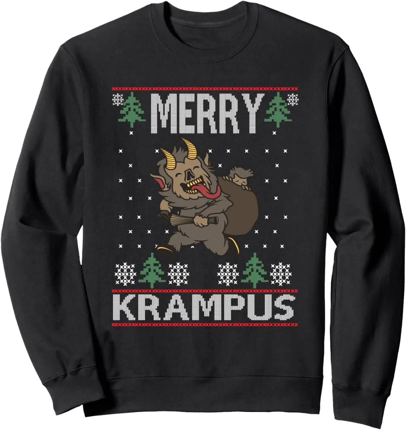 Merry Krampus Funny Ugly Christmas Sweater Gift Shirt