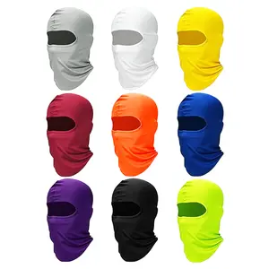 9 Pcs Ski Mask for Men Full Face Cover UV Sun Protection Face Mask Windproof Balaclava for Outdoor Motorcycle Cycling