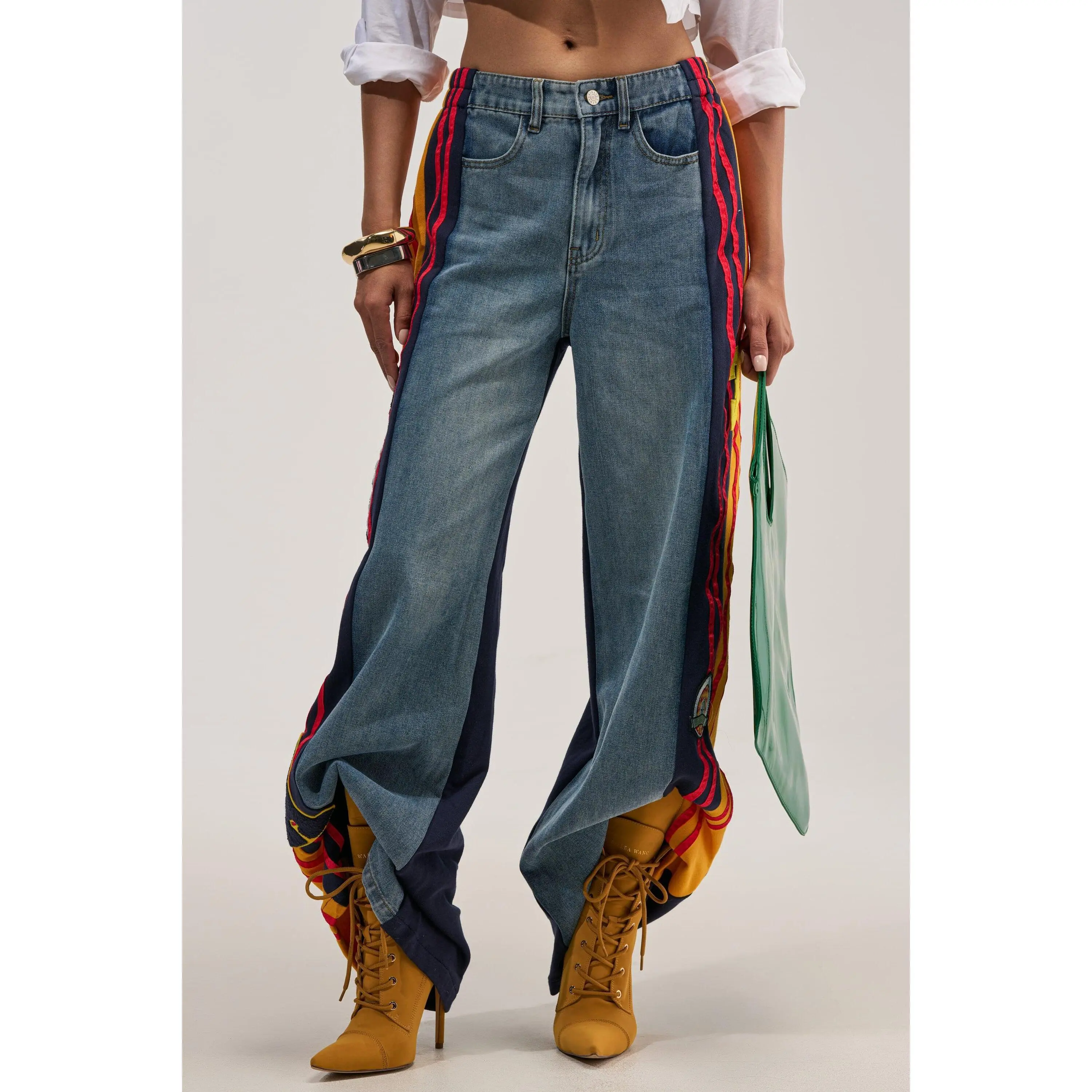 LIGHTS OUT TWO-IN-ONE JEANS