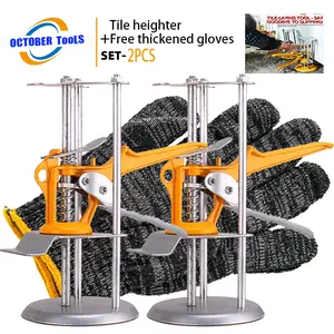 4pcs Labor Saving Arm Lever Arm Lifter Drywall Lift for Wall Tile Locator, Grip Scraper,Door Panel Lifting Cabinet Jack Board Lifter