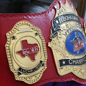 Custom Wrestling championship Belt