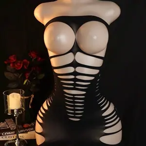 Risky reveal bodycon dress