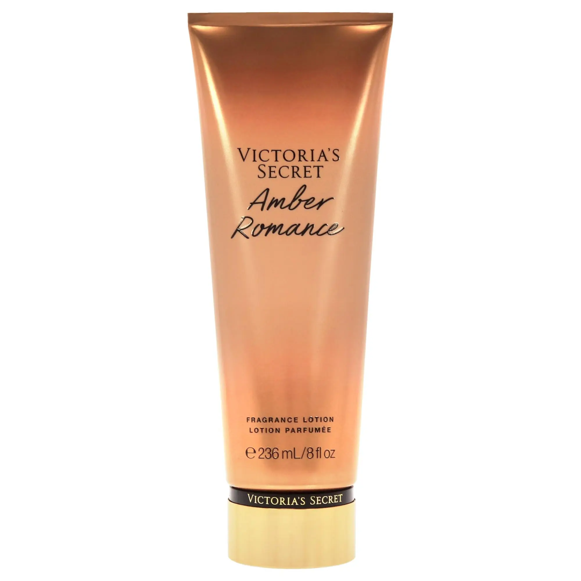 Victoria's Secret Amber Romance Scented Body Lotion for Women - 8 oz Smooth Daily Body Care Moisturizer, Moisturizers