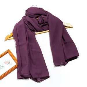 Georgette Chiffon - Grape, Dark Purple, Soft Fabric, Perfect for Special Occasions, Ideal for Layering and Styling