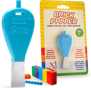 Brick Popper - Herramienta separadora más rápida del mundo - Removedor eficiente para niños y adultos - Perfecto para edades de 6 años en adelante - Herramienta esencial (azul claro)