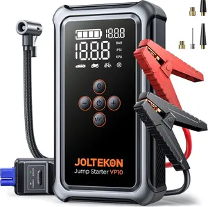 2000A Peak Jump Boxes for Vehicles(12V 8L Gas/6.5L Diesel Engine) Equipped Fast Wireless Charging Jump Starter Battery Pack