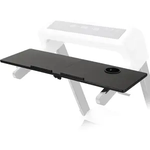 Foldable Treadmill Desk Attachment,  Desk Attachment for Treadmill,Treadmill Laptop Holder for Notebooks, MacBook, Treadmill Desk Workstation Handrail Up to 31 Inches with Cup Holder