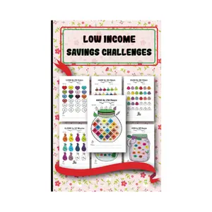 Low Income Savings Challenges A Fun and Easy Money-Saving Challenge Book  Save from $50 to $1000 with Daily and Weekly Cash Savings Tracker Paperback