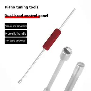Professional Piano Grand Tuning Wrench Dual Head Adjustment Tool, Repair Maintenance Kit for Piano Strings & Keys, Durable Musical Instrument Accessory