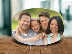 Personalized Photo Serving Platter | Custom Decoplate & Keepsake