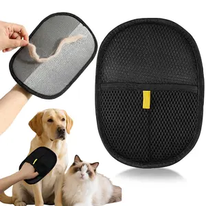 Pet Hair Remover Glove, Electrostatic Removal Gloves for Pet Hair, Pet Hair Remover Gloves for Dog & Cat,  Reusable Pet Hair Remover Glove for Carpet, Couch, Clothing