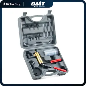 Orion Motor Tech Brake Bleeder Kit with Hand Vacuum Pump and Adapters, Brake Bleeding Kit for Brake Fluid Power Steering Fluid More, Vacuum Brake Bleeder Pump with Pressure Gauge Gray/Black/Blue, Car Diagnostic Tools, Limited Time Deal #TikTokShopStockUp