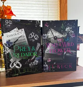 Spicy Dark Romance Book Lovers Box - Perfect Gift for Romance Readers with Spicy Romance Paperbacks, Bookish Stickers, and Handmade Items