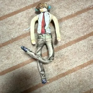 Anime Death Note Yagami Light Cosplay Dolls Hunter Killua Zoldyck Toys Abstract Twistable Iron Wire Figure Doll Birthday Gifts