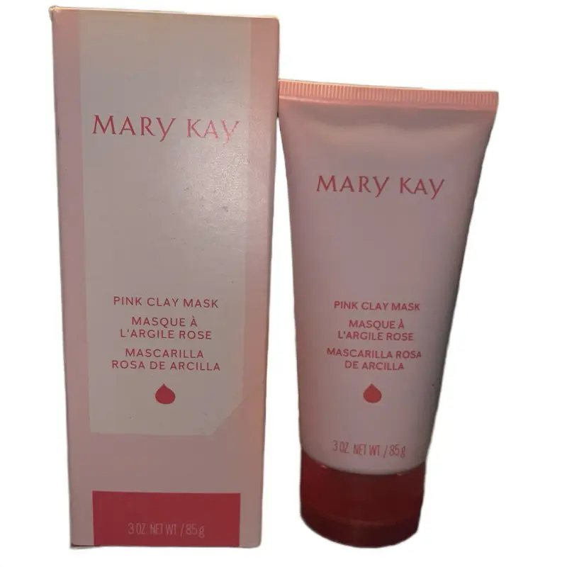 Mary Kay Pink Clay Mask 85g Unisex for Adults Elegant Design Flawless Finish No Scent Ideal for Dry Skin Comfort Chic Pink Color
