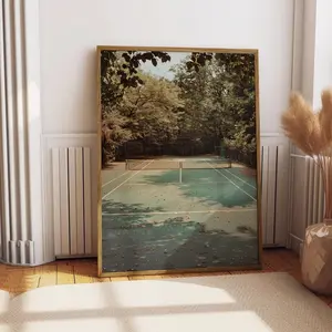 Tennis Wall Art Print, Tennis Print, Tennis Poster Unframed, Room Decor