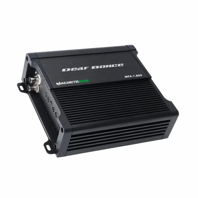 Deaf Bonce MACHETE MFA-1.800 High-Power Sound Amplifier - 800W Aftermarket Car Stereo Amplifier with Durable Construction to Enhance Listening Experience