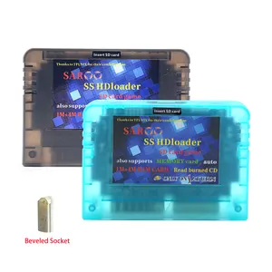 New SAROO SS HDloader Game Reader Cartridge Fast Reading Card Support SD TF Menory Cards Play Games Without CD for Saturn