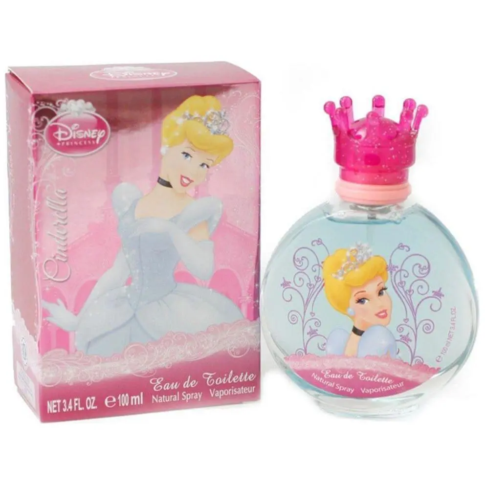 Disney Cinderella Sweet Citrus Eau de Toilette (EDT) Spray Bottle for Girls, 3.4 fl oz (3 to 3.9 fl oz Range), New in Box, Floral