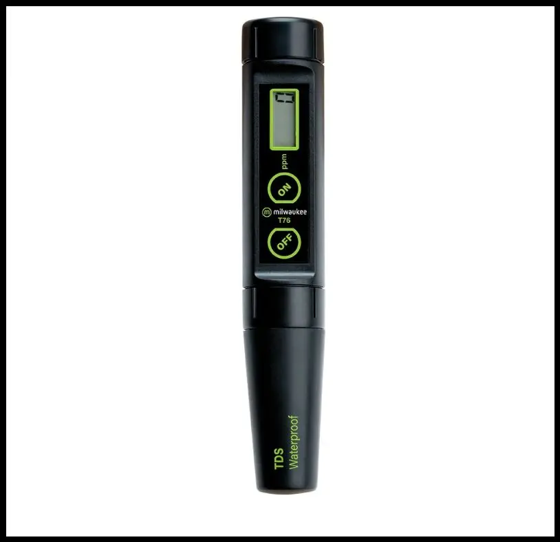 Milwaukee T76 Waterproof High Range Total Dissolved Solids Pen (TDS)