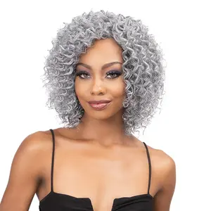Janet Collection Human Hair Blend Weave Remy Illusion Deep 3pcs