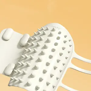 2 Pack Cat Massager, Table Leg Self Groomer, Cat Grooming Comb, Gentle Shedding Brush Comb, Pet Hair Remover