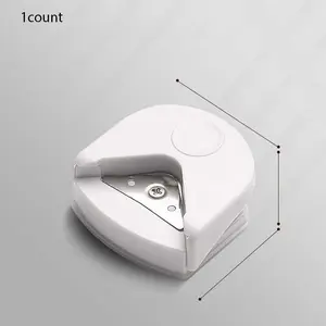 Portable Corner Rounder, 1 Count R4 Corner Punch, Paper Trimmer Cutter with Precision Cutting for Diy Craft Scrapbooking, Office Cutting Supplies, Home Office, Classroom Supplies