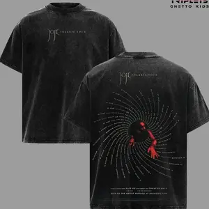 Joji Solaris Tour Washed T-Shirt Vintage Graphic Tee, Joji Music Fan Merch Shirt, Acid Wash Oversized Streetwear Tee, Retro Concert Tour Back Print Unisex Cotton Tee for Men Women, Oversize Shirt, Gift for fan, y2k Styles, Trending Shirt 0L1
