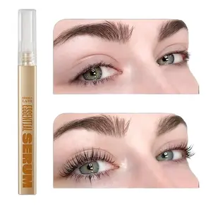 3 pcs Essential Lash Serum 4-in-1 Eyelash Treatment for Longer Fuller Stronger Lashes, Gentle Nourishing Oil-Free Formula, Fast Absorbing Reduces Breakage with Precision Applicator, Perfect for Sparse Damaged Lashes Daily Care