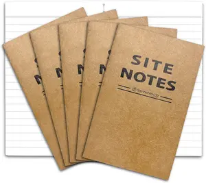 Field Notes Notebooks 5 Pack Small Field Memo Book Notepad Refill Refillable Leather Pocket Field Notes Cover