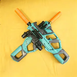 Electric Gel Blasters Toy Gun, Fun Outdoor Sports Toy withNon-Removable Orange Muzzle