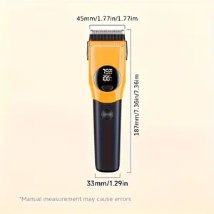 Heavy Duty Professional Dog Clippers for Thick Fur, with 6 Guide Combs (1.5-13mm), USB-Powered Corded or Cordless, Speed Control - Ideal for Large Breed Dogs, Home & Professional Grooming - Compatible with SVIA Chargers, Clippers for Dogs, Large Breed Gro