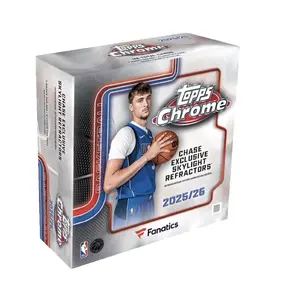 2025 TOPPS CHROME BASKETBALL FANATICS EXCLUSIVE MEGA BOX