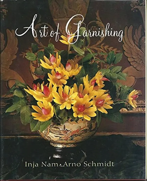 USED-Art of Garnishing by Inja Nam (Hardcover)