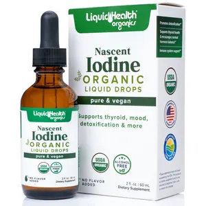 Organic Bariatric Nascent Vegan Iodine Liquid Drops