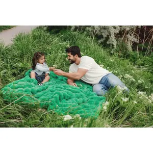 Ultra Sorbet Kelly Green Blanket