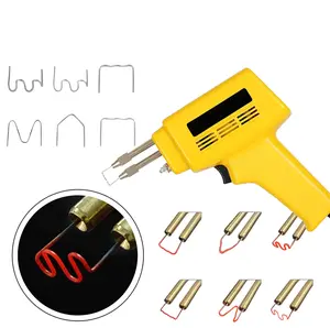 Plastic Welding Staples Kit, 600/1200Pcs Hot Stapler Welder Nails for Car Bumper Repair, 6 Types 0.6/0.8mm Wave Flat Corner Staples for Plastic Welder Gun